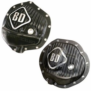 Dodge 2500 Differential Cover Set - Front + Rear - BD Diesel - AA 14-9.25 Front / AA 14-11.5 Rear, Cast Aluminum with Cooling Fins - `03-`13 Dodge 2500 Differential Cover Set - Front + Rear - BD Diesel - AA 14-9.25 Front / AA 14-11.5 Rear, Cast Aluminum with Cooling Fins - `03-`13